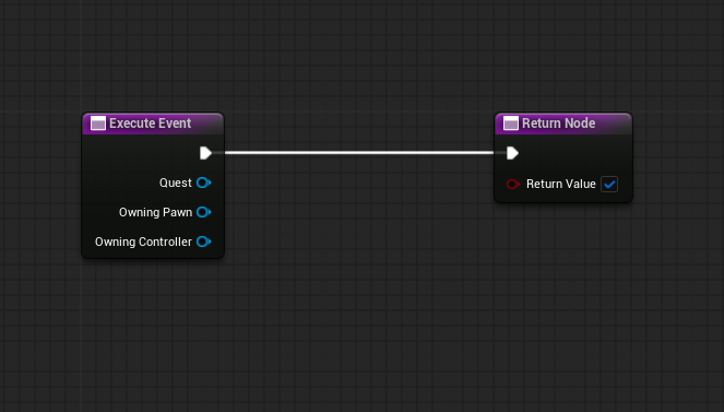 Quest Event Blueprint